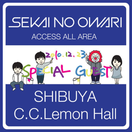 2010.12.23 SHIBUYA C.C.Lemon Hall | SEKAI NO OWARI オフィシャルサイト